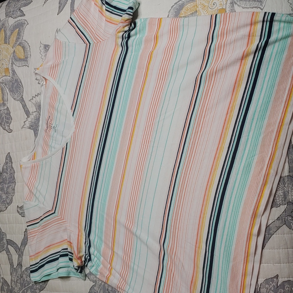 Croft & Barrow Striped Classic Tee